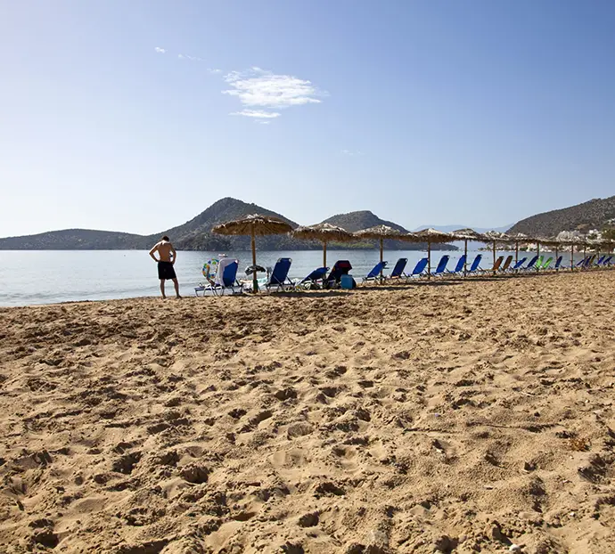 Sandy Beach in Tolo